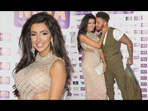 CBB’s Chloe Khan and Ex On The Beach bad boy Ashley Cain get VERY cosy on the red carpet