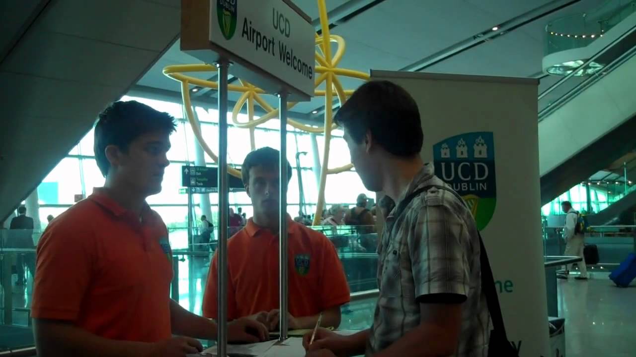 UCD International Airport Welcome