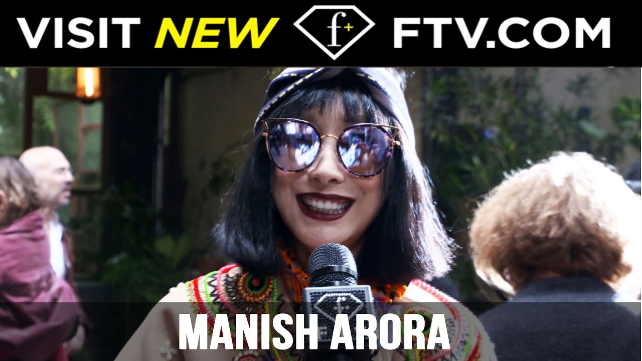 Manish Arora Spring/Summer 2017 Fashion Show Arrivals | FTV.com