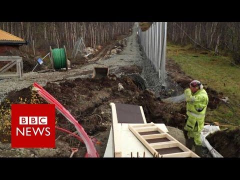 Norway erects Russian border fence – BBC News