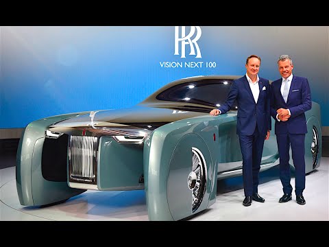 Rolls-Royce Vision World Premiere Review Rolls Royce Vision Self Driving Car CARJAM TV HD 2016