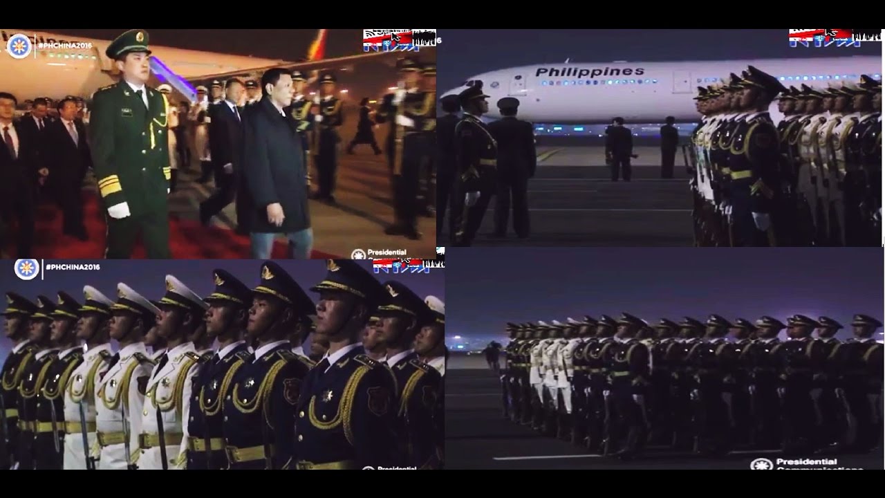 President Duterte Arrival in Beijing Capital International Airport & Hyatt Hotel China