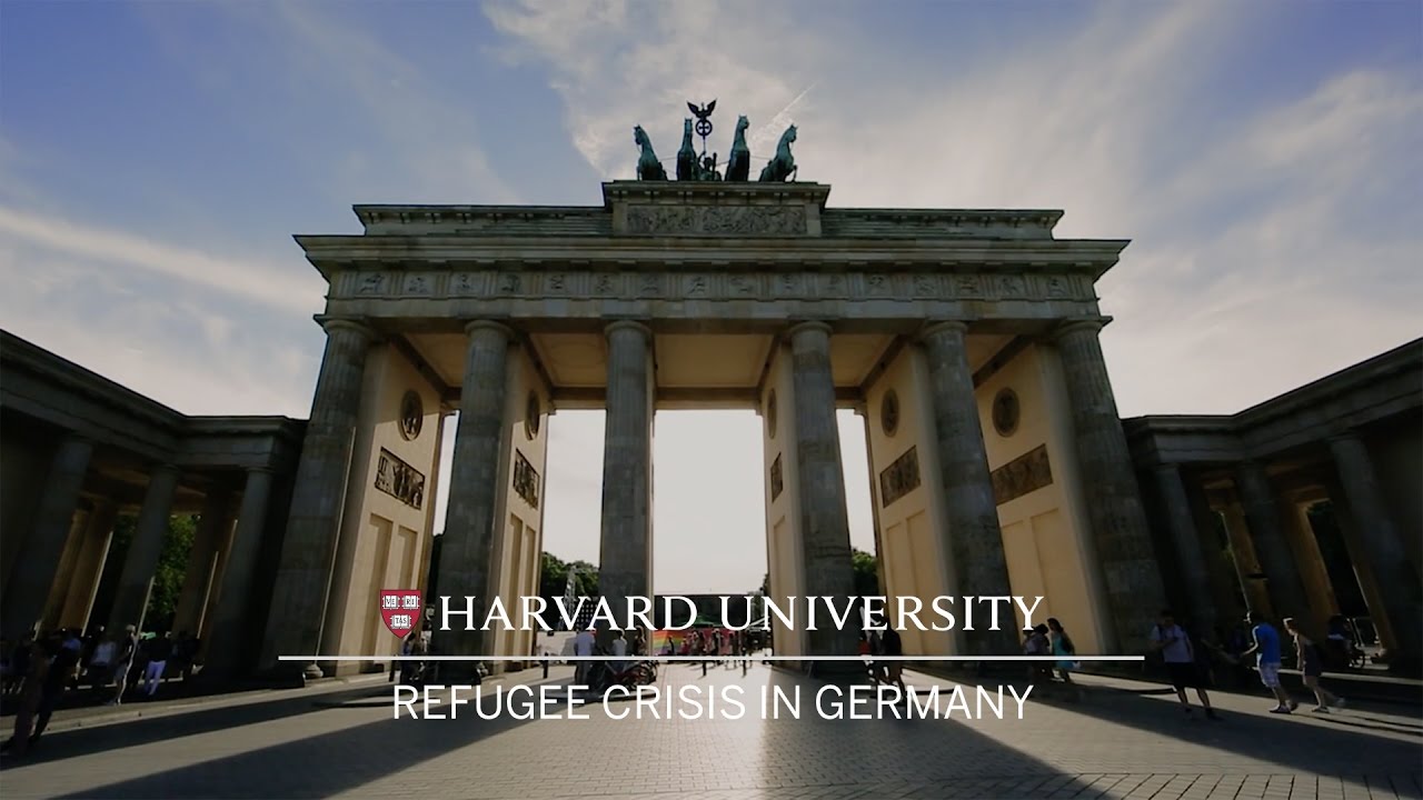 Refugee crisis draws Harvard alum home to Germany