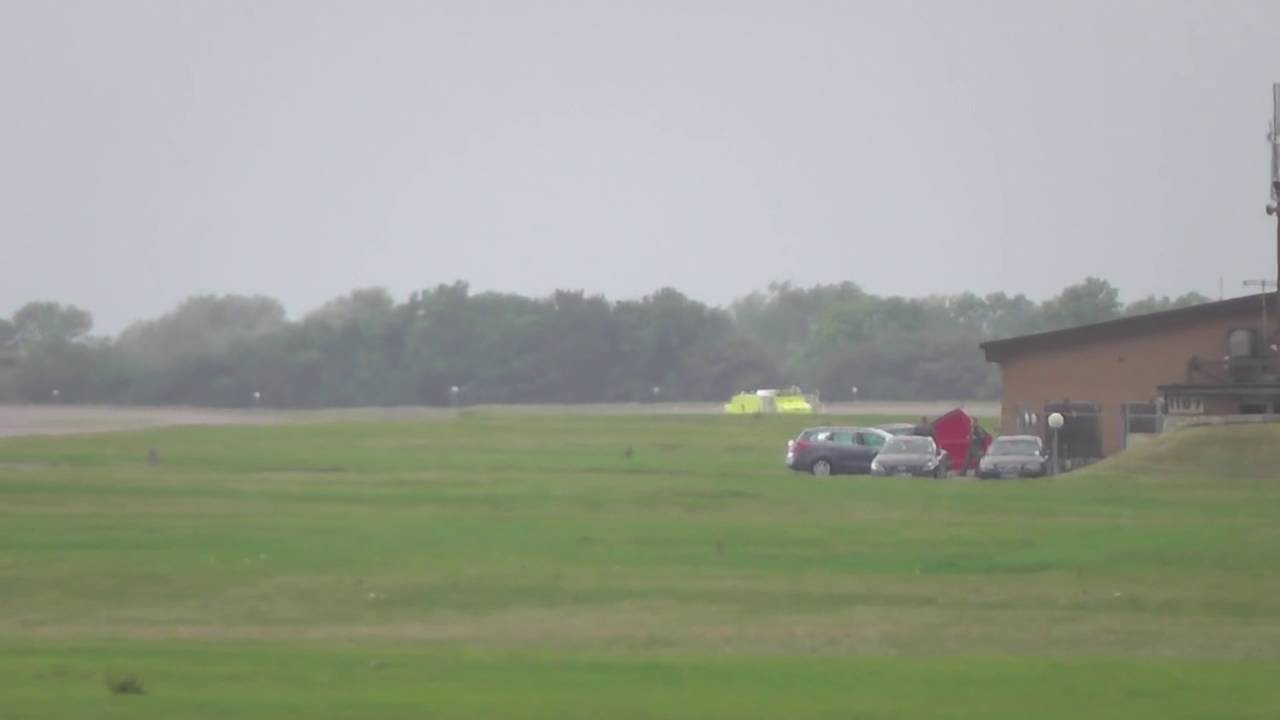 B1 Lancer arrivals at Fairford, 3rd September 2016