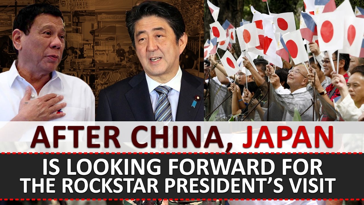 JAPAN, NOW EXCITED FOR PRES. DUTERTE’S VISIT, SET TO ROLL OUT GRAND WELCOME