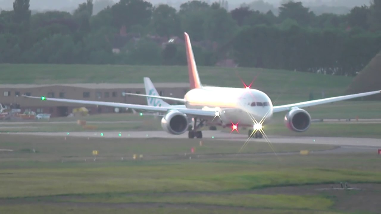 Birmingham Airport evening arrivals 18th June 2015