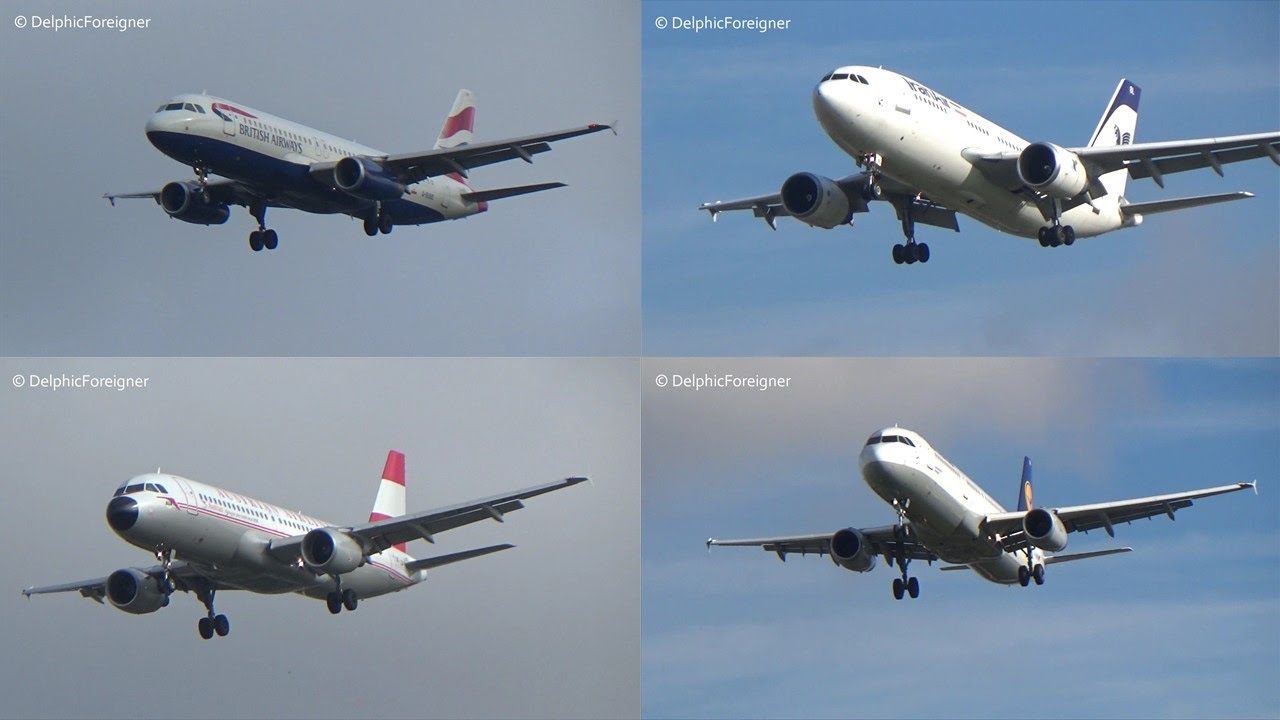 Midday Light Arrivals @ London Heathrow Airport – 27th October 2016