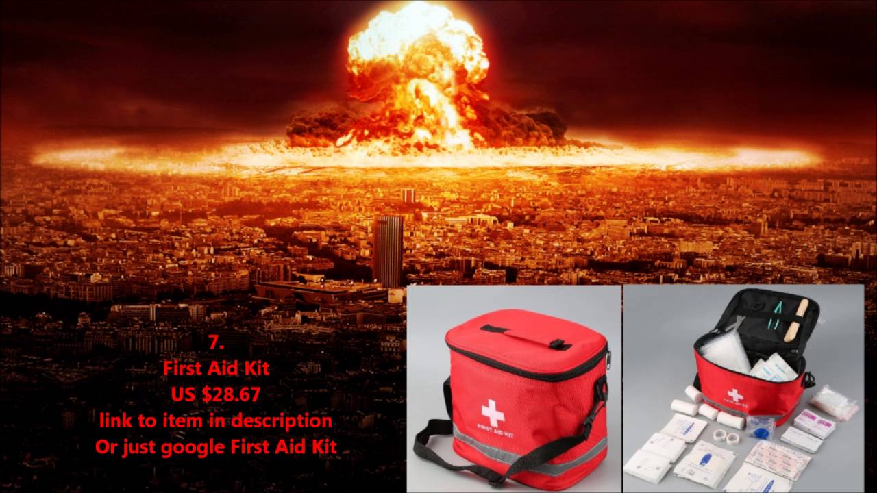 TOP10 Basic items you must own to survive World War 3