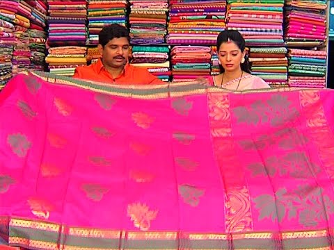 Lotus Flower Design Arani Silk Saree || New Arrivals || Vanitha TV