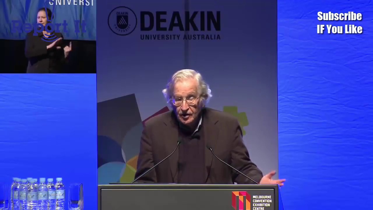 Noam Chomsky 2016 –  Changing Contours of Global Order | World War 3 & Economy Collapsing