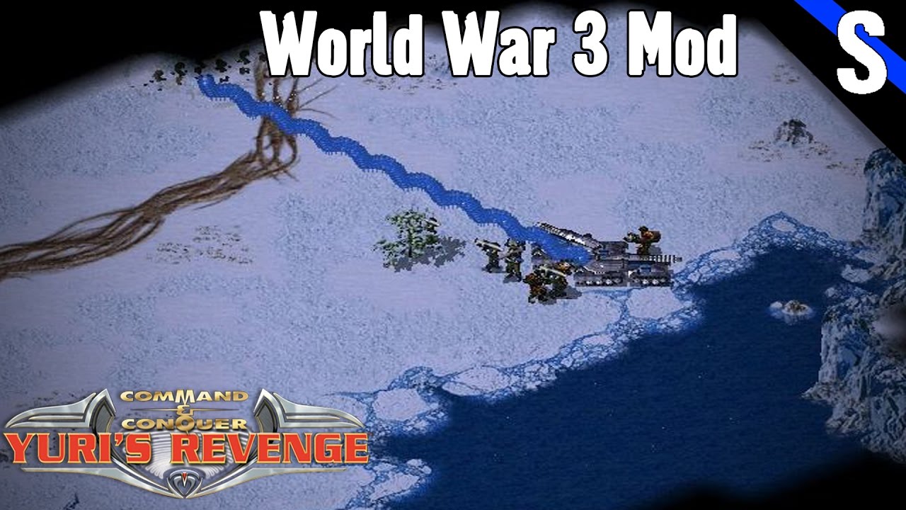 C&C Red Alert 2: Yuri’s Revenge World War 3 Mod Gameplay