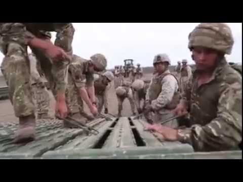 World war 3 ALERT start  US Soldiers Building Bridge Possible Improved Ribbon Bridge in Action