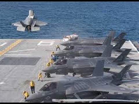 USA ready for World War 3 – F-35B Fighters Flight Operations Test on USS America )LHA 6)