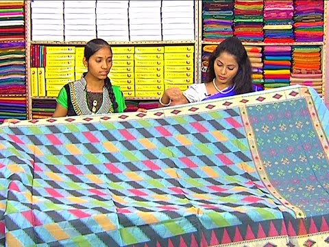 Fancy Ikkat Style Saree  || New Arrivals || Vanitha TV