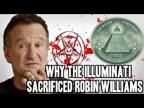 WHY THE ILLUMINATI MURDERED ROBIN WILLIAMS !!! For Satan and $$$