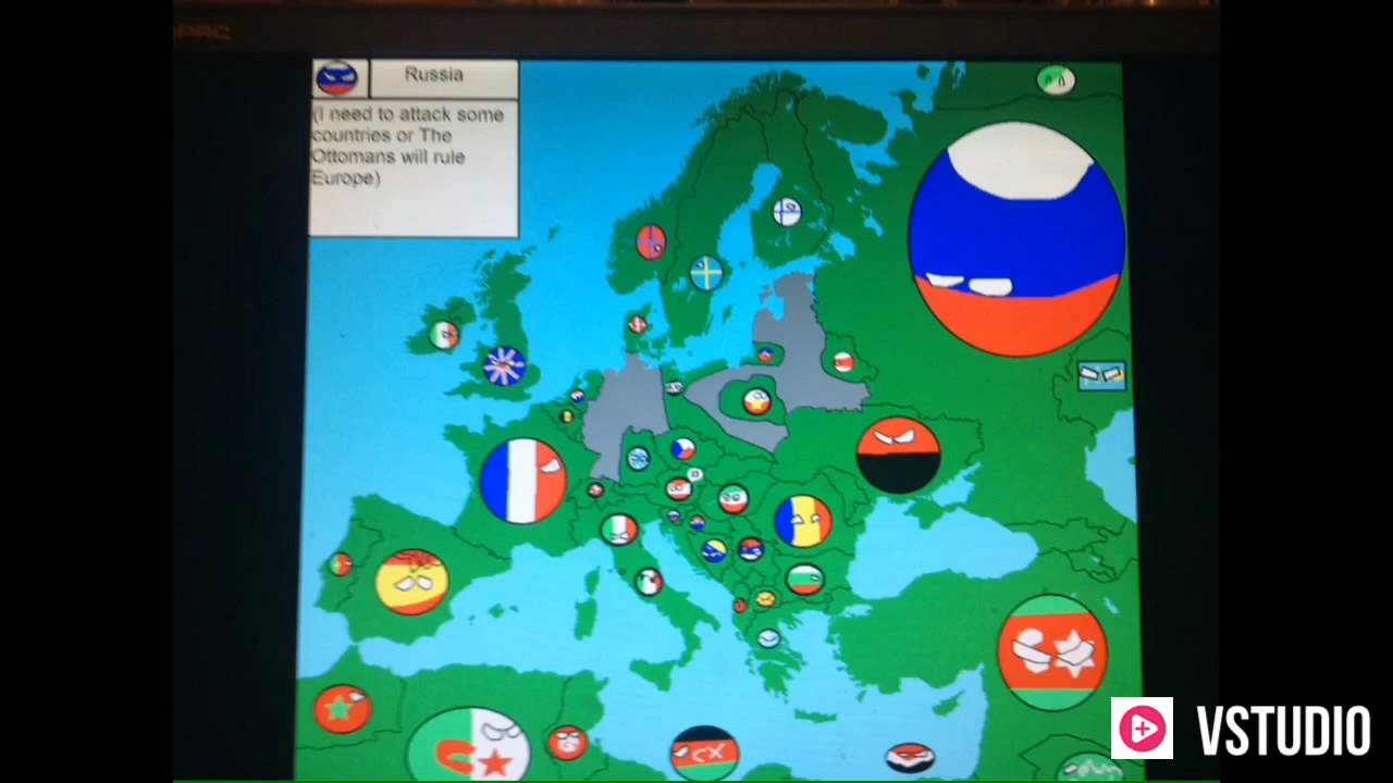 Alternate future of Europe in Countryballs: World War 3