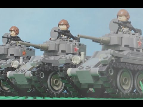 1941 Lego World War Two Battle for Russia | Великая отечественная война