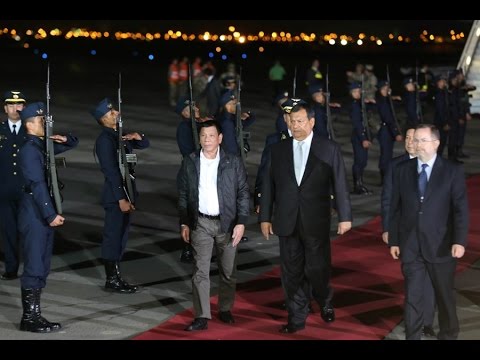 PHILIPPINES PRESIDENT DUTERTE – Arrival Honor For President Visitors From Other Country
