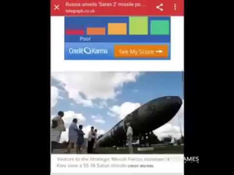 WORLD WAR 3 UPDATE!!!! Russia public “Satan 2” Nuclear Missle (HD)