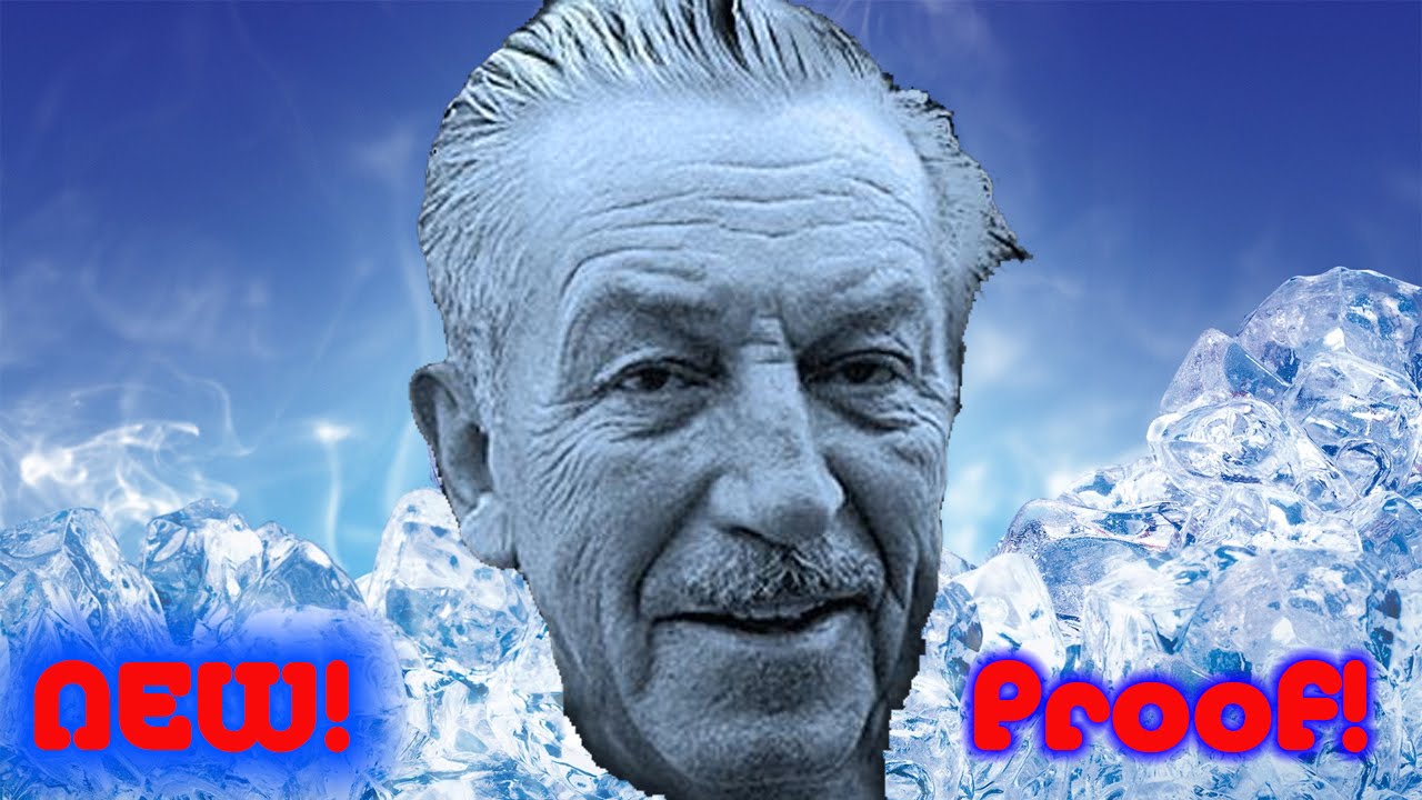 New Evidence Proving That Walt Disney Was Frozen After Death Cryonics Myth