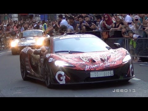2014 Gumball 3000 Rally Arrives in London – Supercar Madness In The City