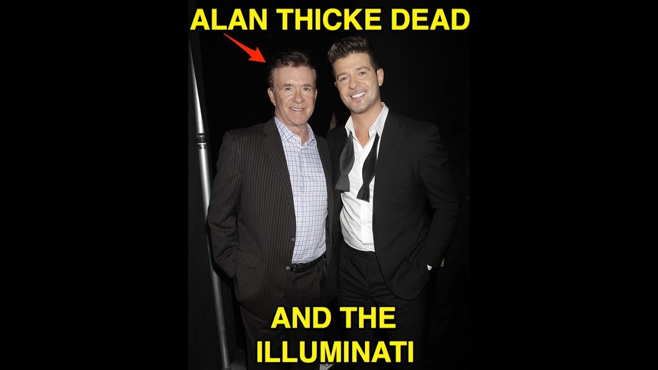 ALAN THICKE GONE- ROBIN THICKE CONFIRMS THE ILLUMINATI IS REAL! *MUST SEE*