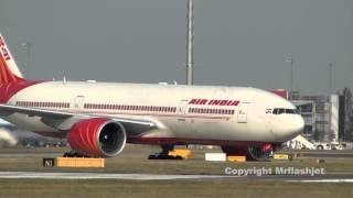 Air India 777 200LR FLIGHT ARRIVALS Plane Spotting at London Heathrow