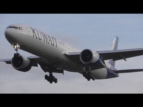 Planes at London Heathrow Airport, Close-Up RW27L Arrivals – 23-12-16
