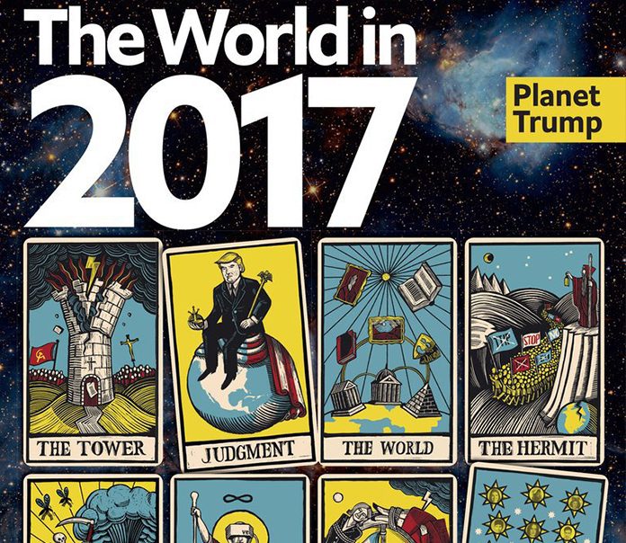 The Economist’s “The World in 2017” Makes Grim Predictions Using Cryptic Tarot Cards