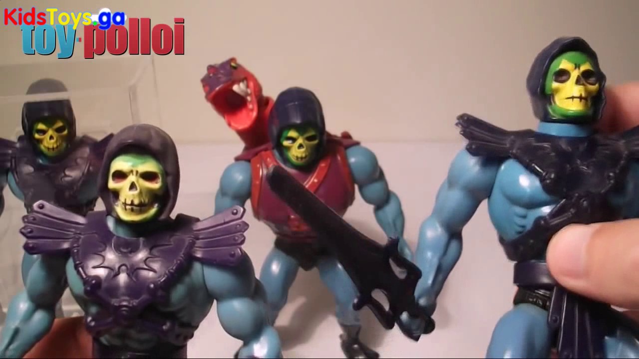 Vintage Toys – The Many faces of Skeletor – New Arrivals kids