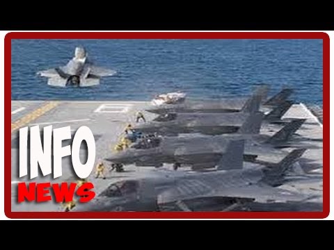 USA ready for World War 3 F 35B Fighters Flight Operations Test on USS America LHA 6