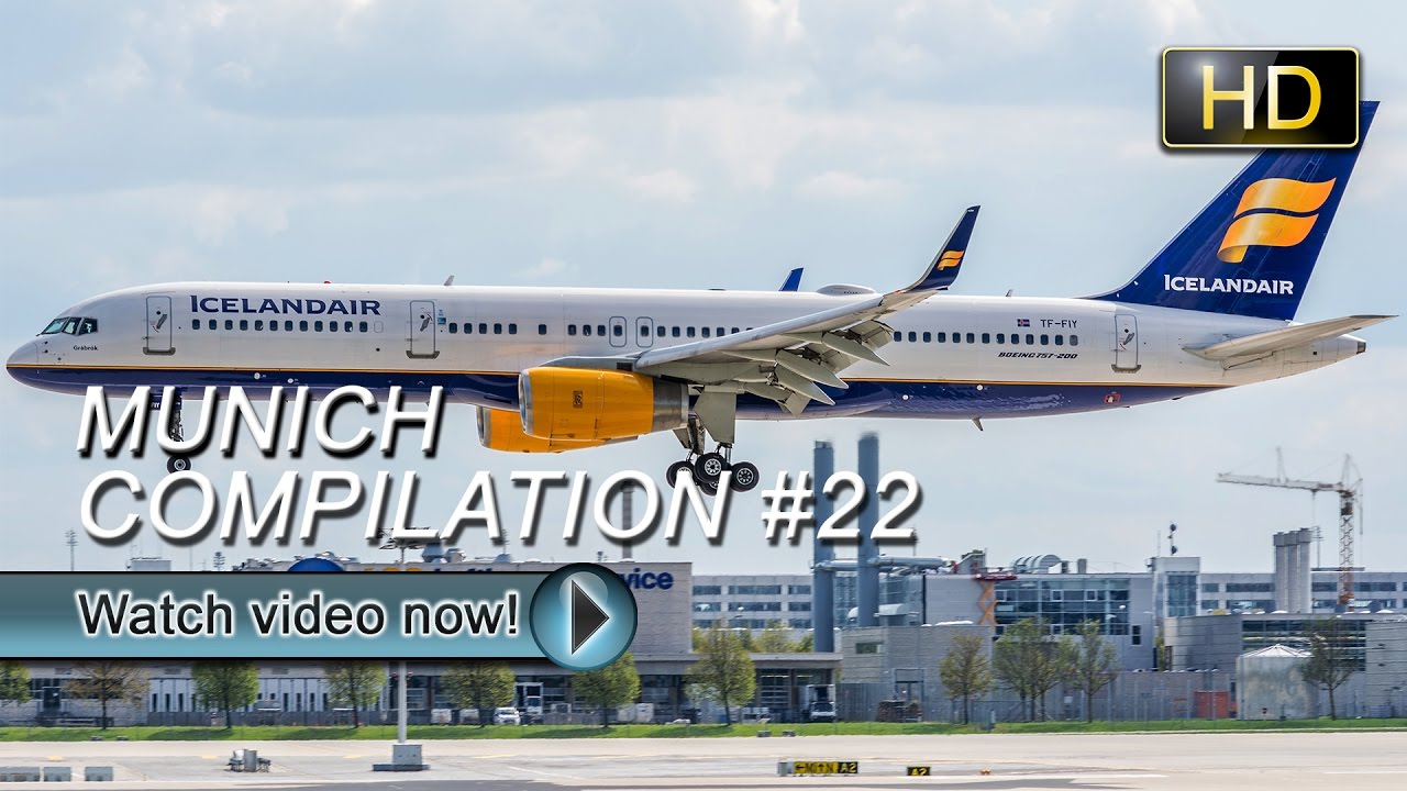 ✈MUNICH AIRPORT | PLANE SPOTTING | Arrivals (Compilation #22)✈