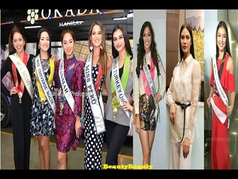 Miss Universe 2017 Contestants ARRIVALS in Philippines [COMPLETE]