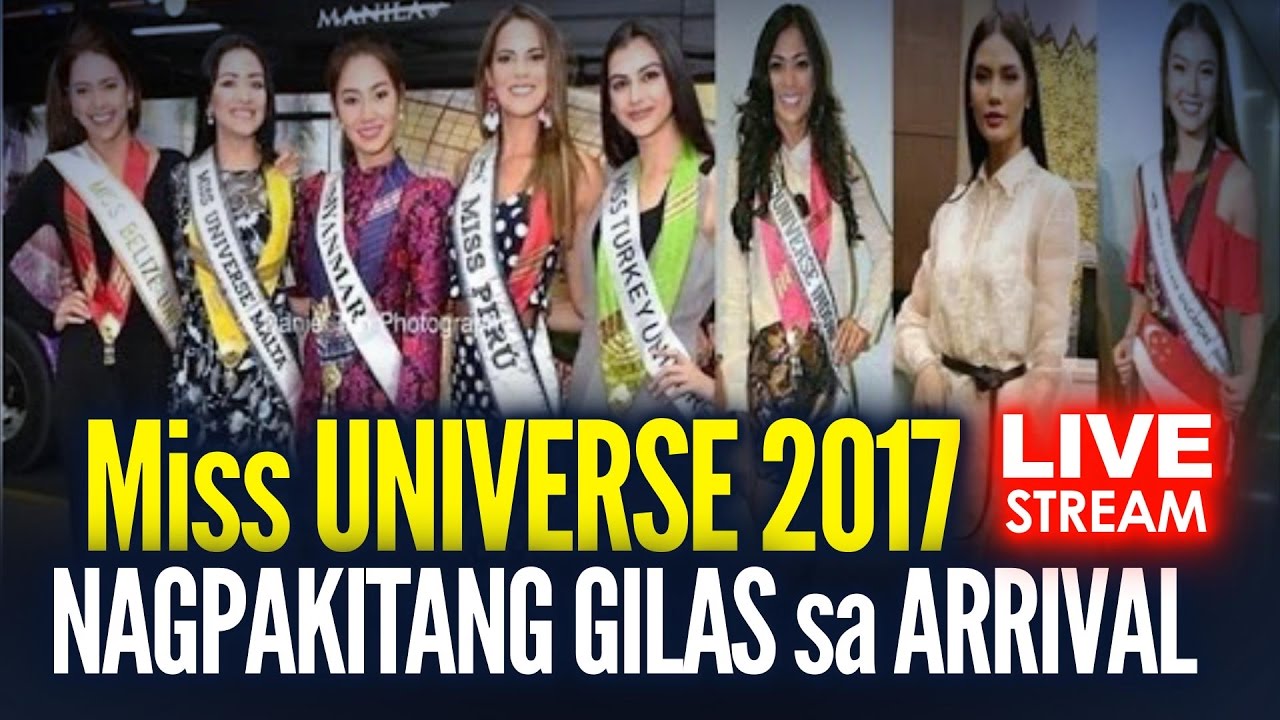 Miss UNIVERSE 2017  NagPAKITANG GILAS sa NAIA ARRIVAL,  WELCOME po kayo sa PILIPINAS!!!