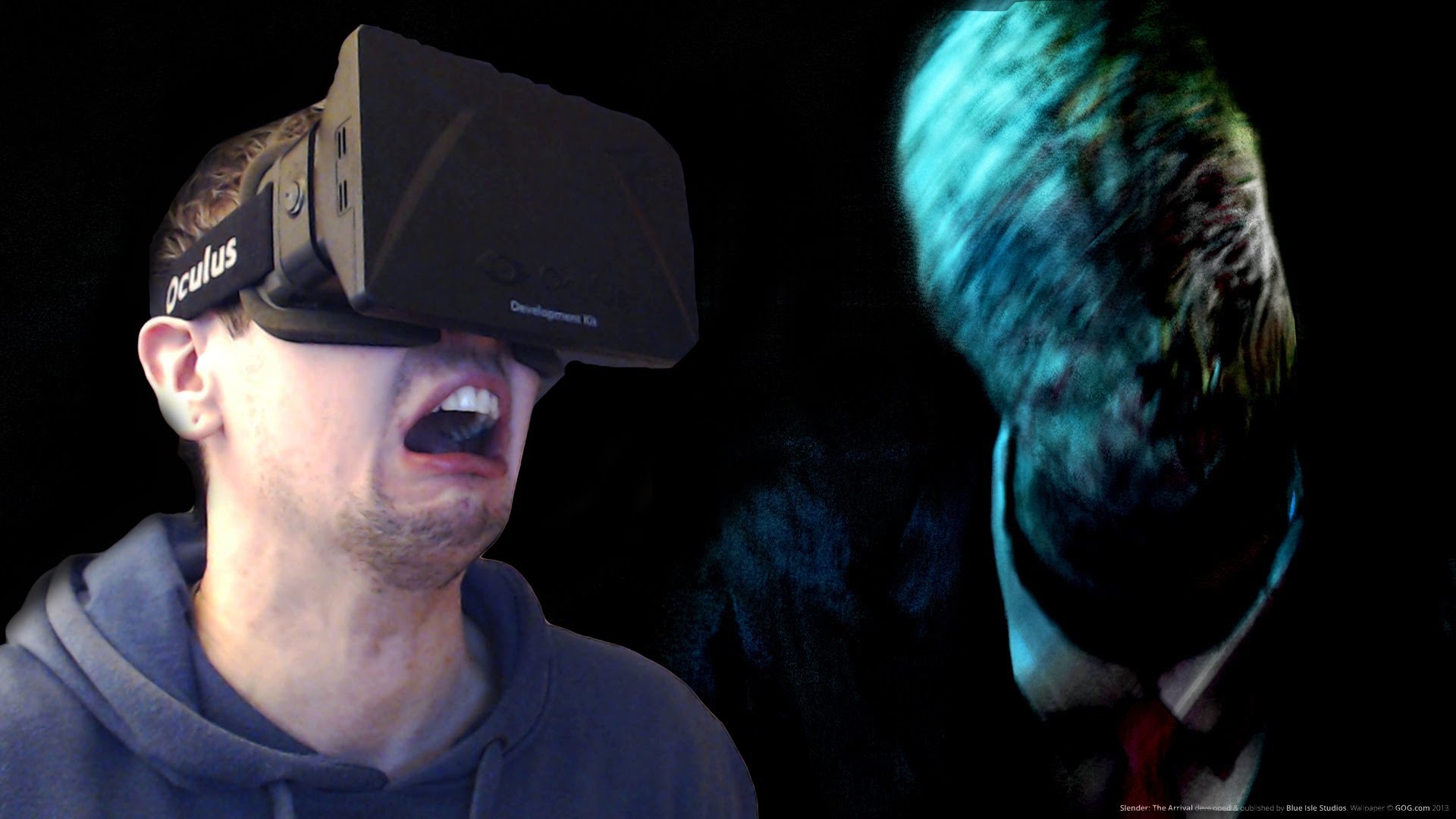 Slender the Arrival + Oculus Rift | SCARIER THAN EVER!