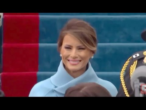 Arrivals at Trump Inauguration – Barack Obama, Hillary Clinton, Melania Trump, Ivanka Trump