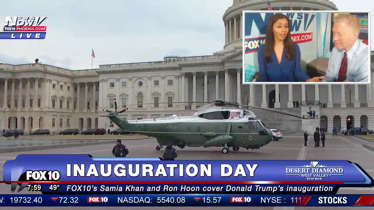 HISTORY: Moments Before Trump Inauguration, FINAL Hours of Obama Presidency , Inauguration Arrivals
