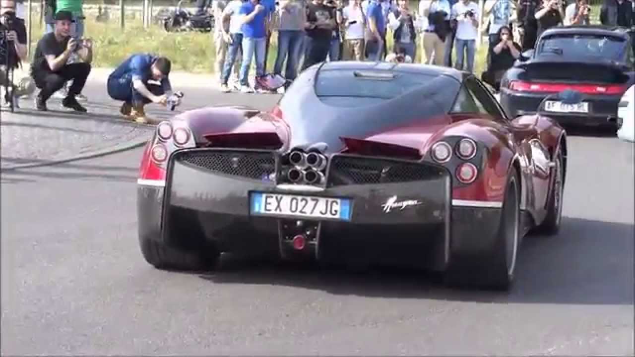 Cars and Coffee Brescia 2015 – EPIC supercars revving at the arrival!
