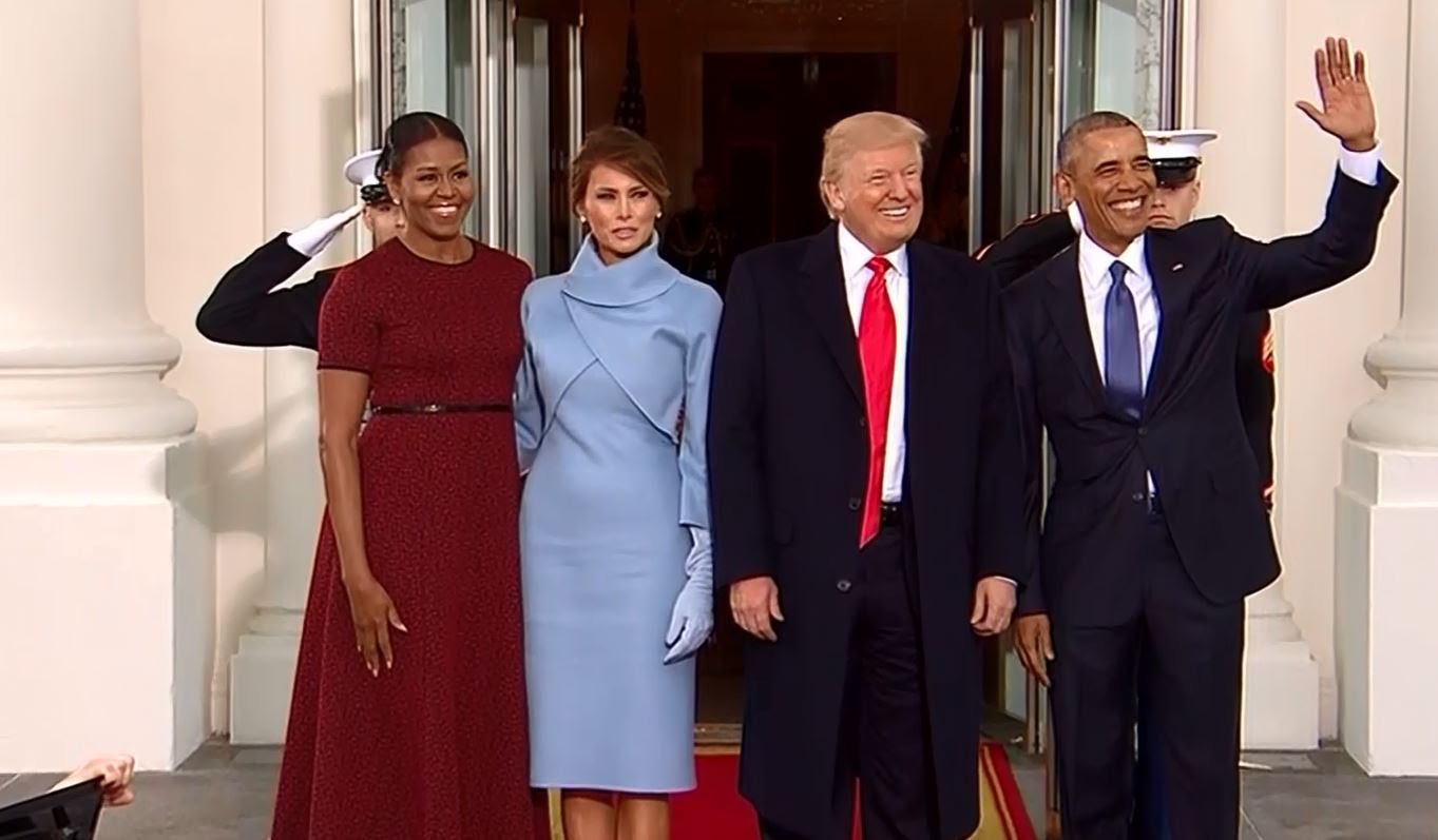INAUGURATION: Raw Video Of President-Elect Trump’s Arrival At White House