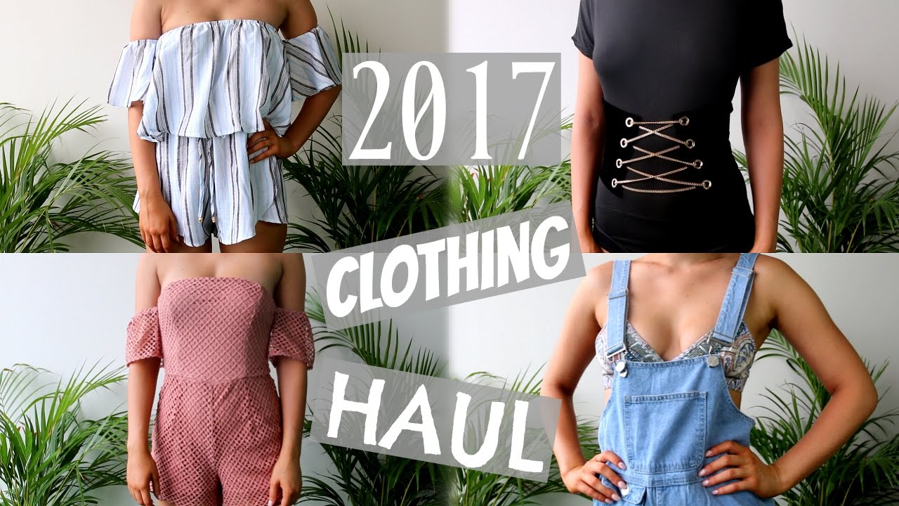 New Year, New Clothes! 2017 TRY ON Clothing Haul | SHANI GRIMMOND