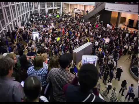 How the protest against Trump’s refugee ban unfolded at Sea-Tac