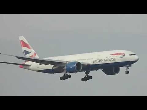 *Late Afternoon Departures and Arrivals* Planes at Heathrow Airport 14/2/17
