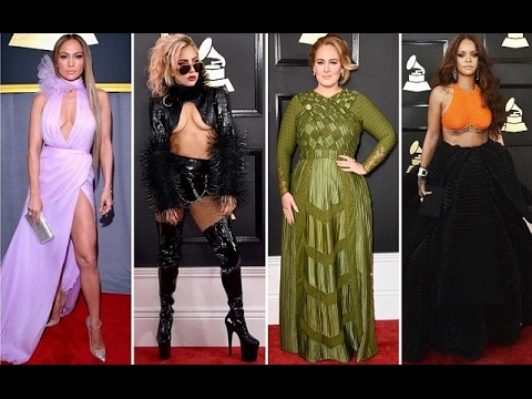 Grammys 2017: Jennifer Lopez and Adele lead best dressed