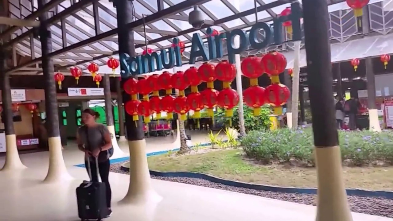 Koh Samui Airport Departures and Arrivals – Thailand