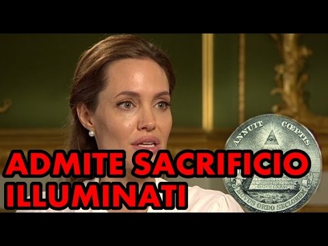 Angelina Jolie Admite Sacrificio Illuminati [VIDEO] Brad Pitt Illuminati Español