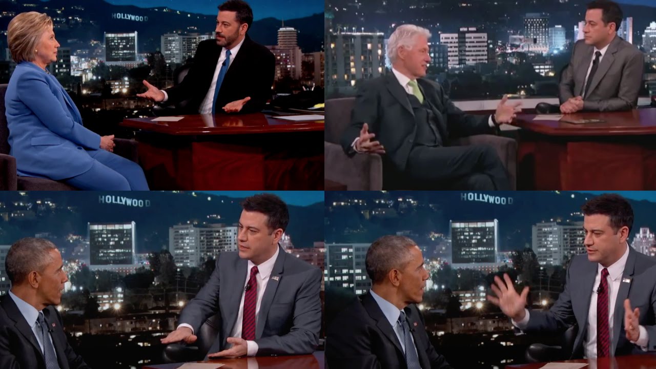 Hillary & Bill Clinton and Barack Obama Talking about UFOs and Aliens with Jimmy Kimmel – FindingUFO