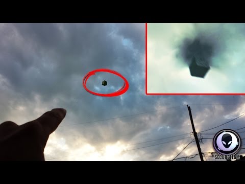 [MIND-BOGGLING] Black Portal & Alien Cube UFO Over Texas! 6/29/2015