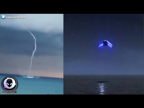 UFOs Sucking Up Water From Oceans Around The Globe! 1/23/17