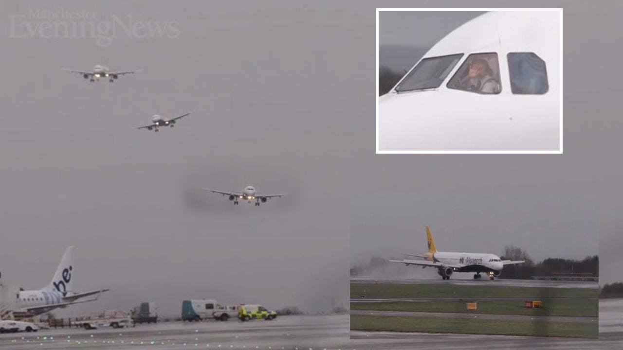 Incredible Footage Shows Pilot Wave With Relief After Heart-Stopping Storm Doris Landing