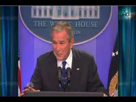 President Bush threatens World War III